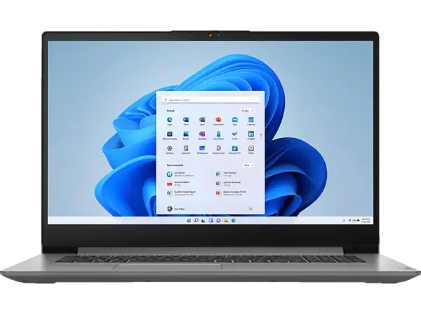 LENOVO IdeaPad 3 17IAU7 Notebook 17,3 Zoll, Full-HD, Intel Core i5-1235U Prozessor, 16 GB RAM, 512 SSD, Windows 11 Home, Iris® Xᵉ, Arctic Grey