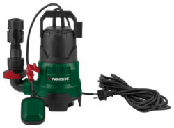Parkside® Потопяема помпа PTPS 400 B1 за мръсна вода, до 7 м