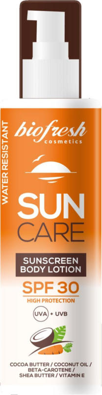 BIOFRESH SUN CARE Слънцезащитен лосион различни видове