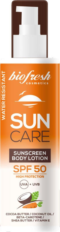 BIOFRESH SUN CARE Слънцезащитен лосион SPF30 - SPF50