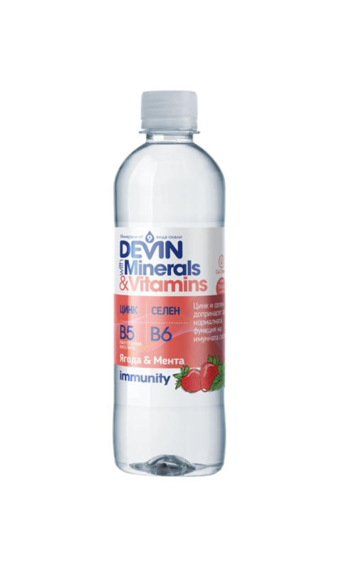 Devin Витаминна вода различни вкусове