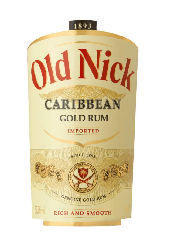 OLD NICK Карибски тъмен ром 37,5% vol