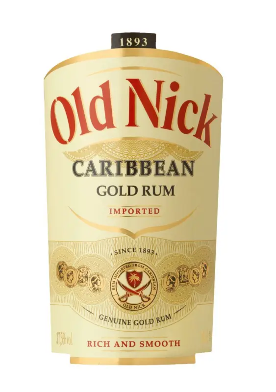 OLD NICK Карибски тъмен ром 37,5% vol