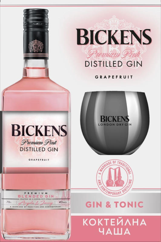 Bickens Джин Pink grapefruit 40% vol