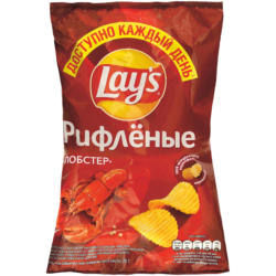 Kartoffelchips Lays mit Hummergeschmack