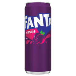 Fanta Cassis - Erfrischungsgetränk mit Johannisbeergeschmack
