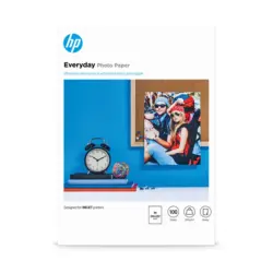 HP Everday Fotopapier Glossy A4 200 g/m² 100 Blatt weiß