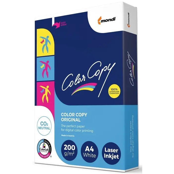 COLOR COPY Farblaserpapier A4 200 g/m² 250 Blatt weiß