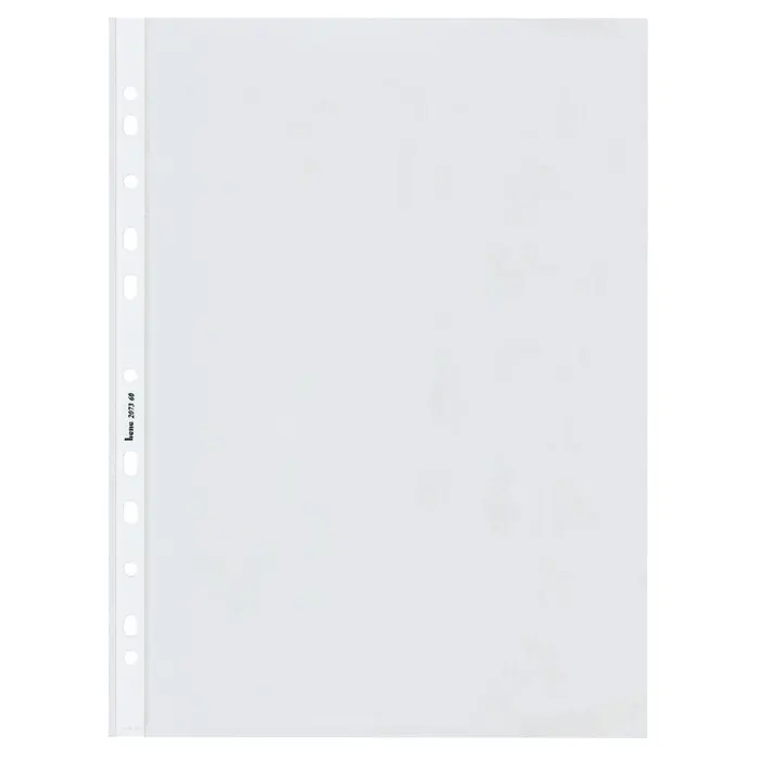 BENE Klarsichthüllen A4 60 mµ 100 Stück transparent glatt