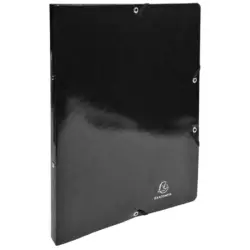 EXACOMPTA Ringmappe Iderama A4 2 Ringe 15 mm schwarz