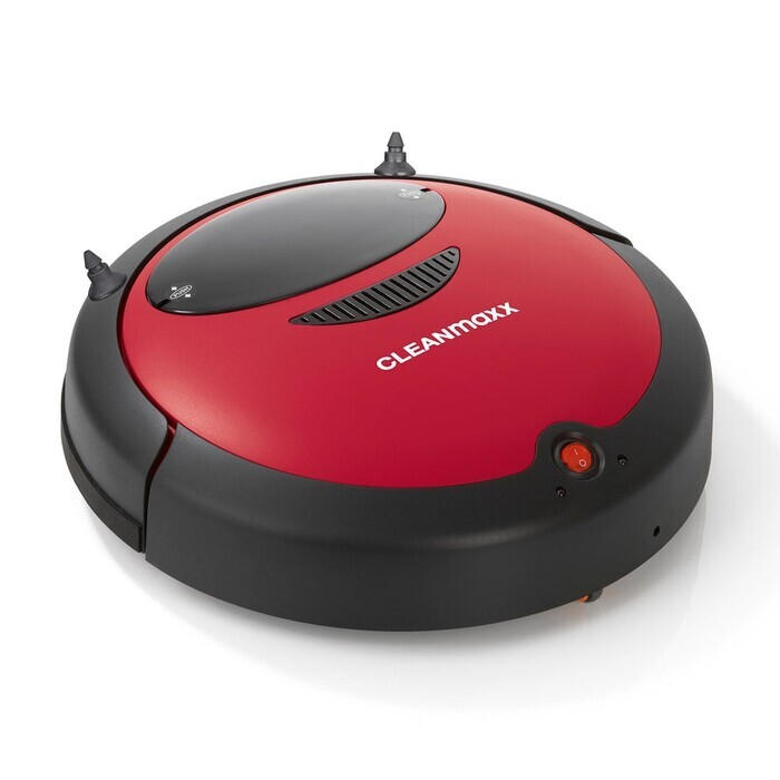 CLEANMAXX Saugroboter 2in1 rot/schwarz