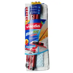 VILEDA Wischmat Extra mit 3-teiligem Stiel