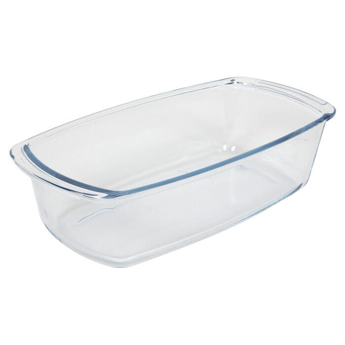 Ofenschale aus Glas 1,8 Liter transparent