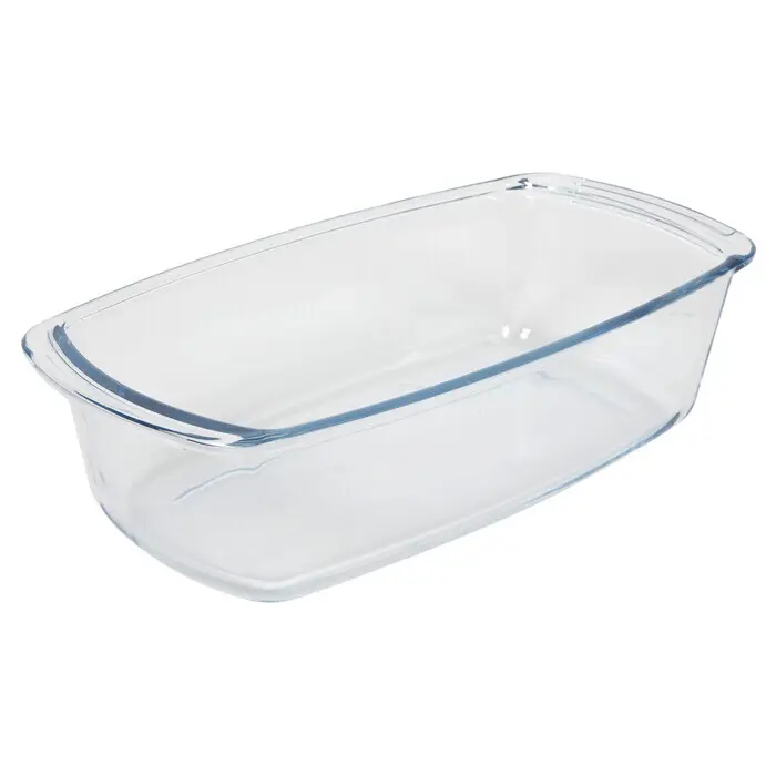 Ofenschale aus Glas 1,8 Liter transparent
