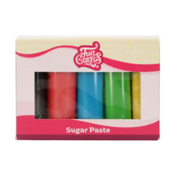 Rollfondant Essential Colours 5 x 100 g