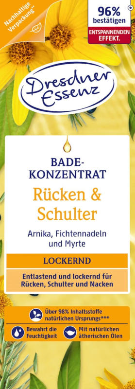 Dresdner Essenz Badekonzentrat Rücken & Schulter