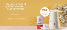 Prepara un caffè di qualità. Gustati uno sconto speciale