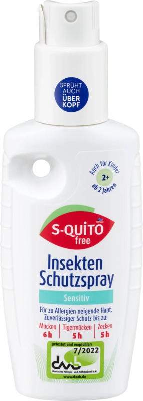 S-QUiTO free Insektenschutzspray sensitiv