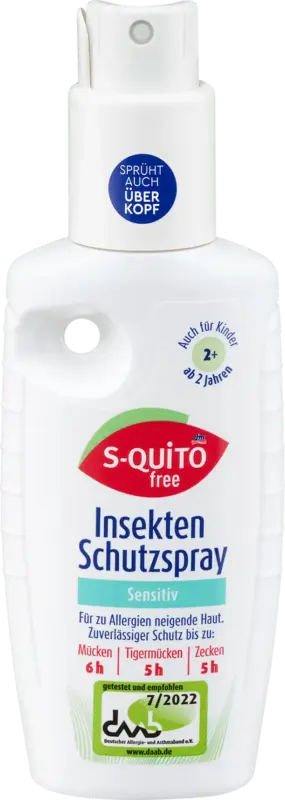 S-QUiTO free Insektenschutzspray sensitiv