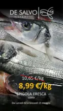Pescheria De Salvo Da lunedi 12 a giovedi 15 maggio - al 15.05.2025