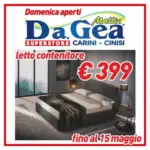 DA.GEA Superstore fino al 15 maggio - al 15.05.2025
