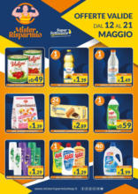 Offerte valide dal 12 al 21 maggio