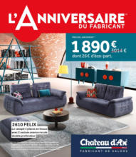 L'ANNIVERSAIRE DU FABRICANT