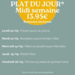 Crocodile Plat Du Jour - au 16.05.2025