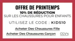 Clarks Offre de printemps -10 % - au 31.05.2025