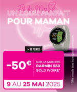Golf Plus GARMIN - MONTRE GPS APPROACH S50 - au 25.05.2025