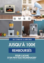 Copra Smeg vous rembourse jusqu'à 100 € - au 15.06.2025