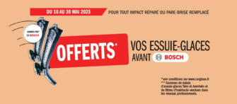 Pour tout impact réparé ou pare-brise remplacé
