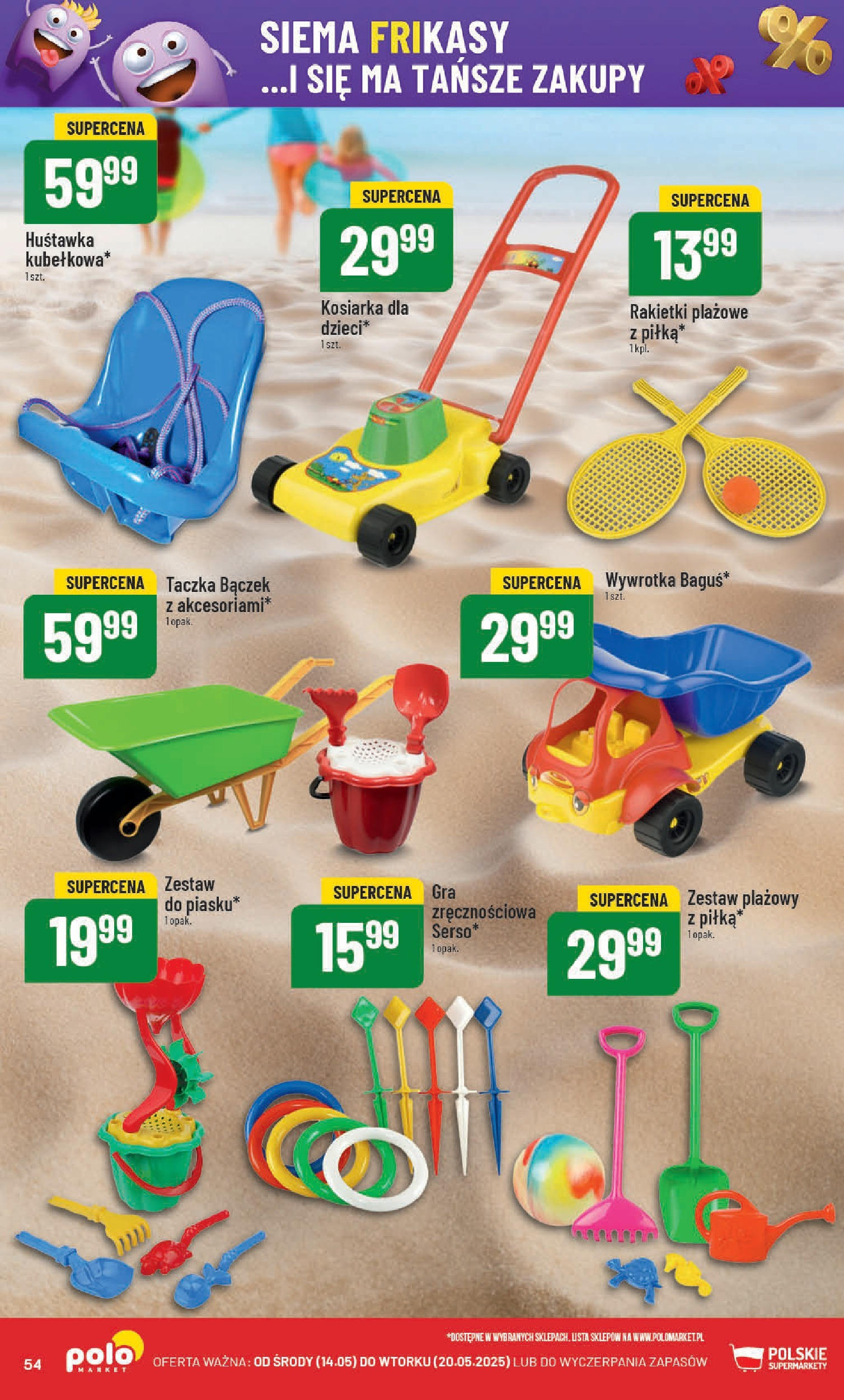 POLOmarket gazetka od jutra (14.05.2025) | Nowa PDF | Strona: 54 | Produkty: Gra, Kosiarka POLOmarket gazetka od jutra (14.05.2025) - Nowa PDF | Strona: 54 | Produkty: Gra, Kosiarka