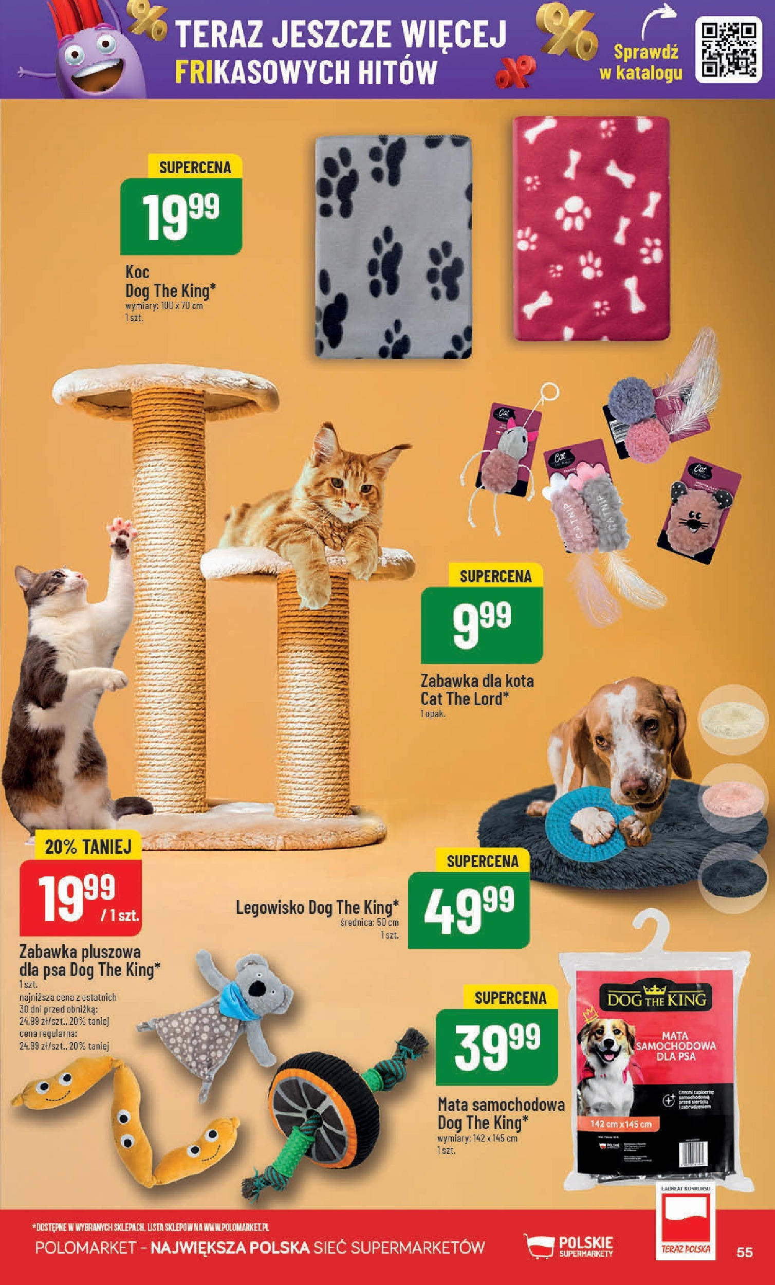 POLOmarket gazetka od jutra (14.05.2025) | Nowa PDF | Strona: 55 | Produkty: Koc POLOmarket gazetka od jutra (14.05.2025) - Nowa PDF | Strona: 55 | Produkty: Koc