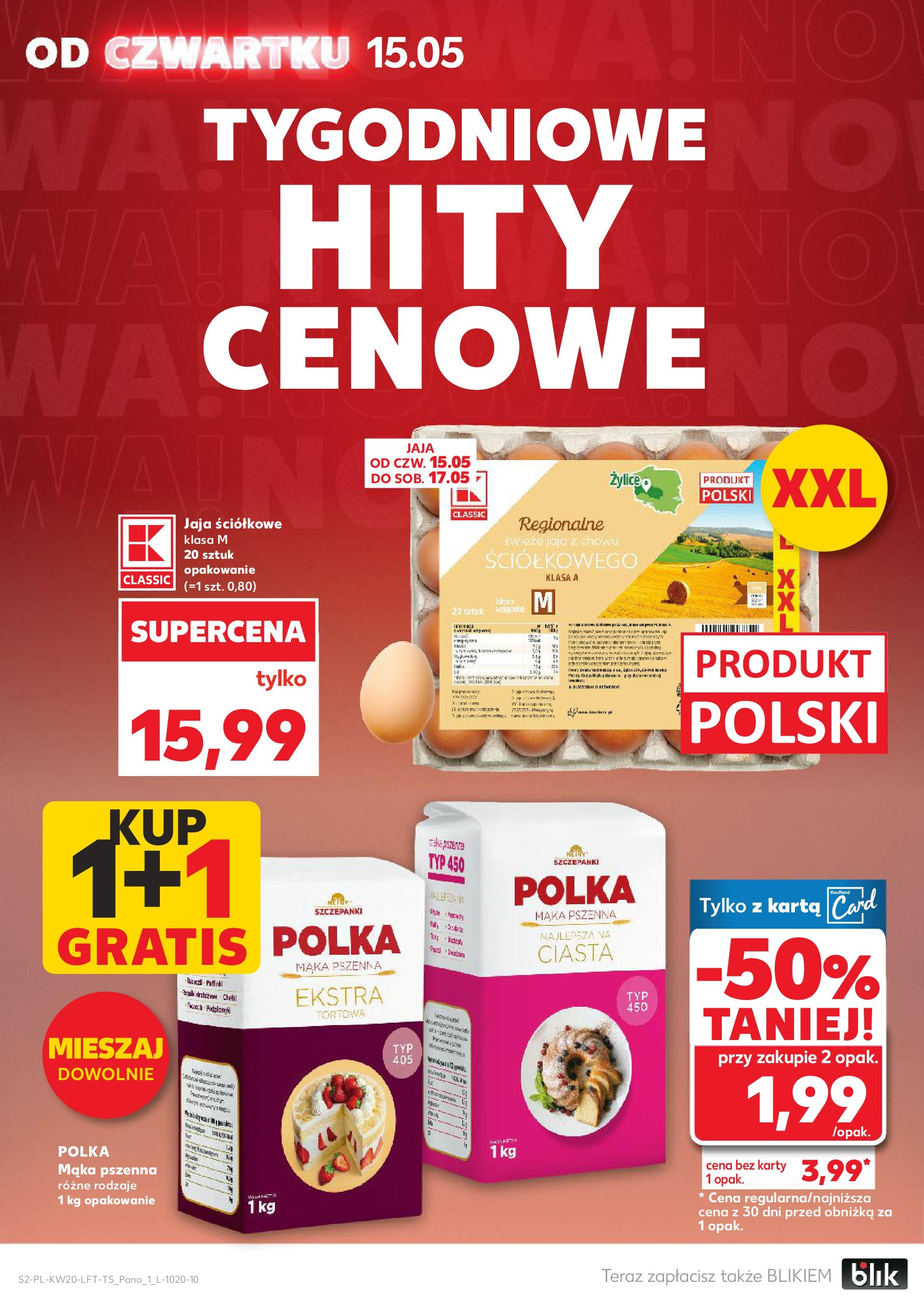 Kaufland gazetka (15.05.2025) - od jutra | Strona: 2 | Produkty: Karta, Półka, Jaja Kaufland gazetka od 15.05.2025 - od jutra PDF | Strona: 2 | Produkty: Karta, Półka, Jaja