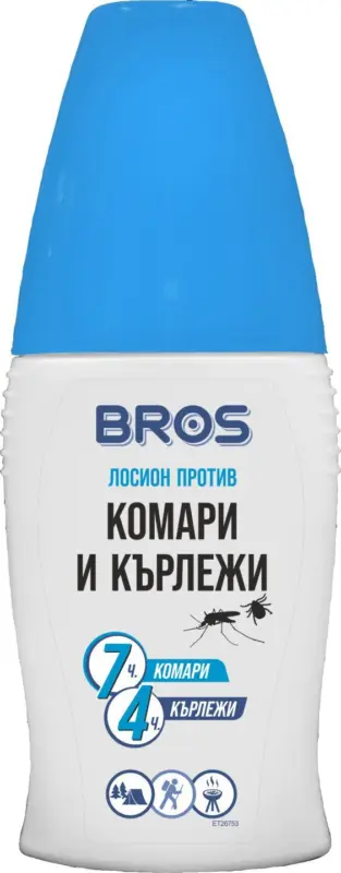 Bros Лосион против комари и кърлежи/ Гел след ухапване