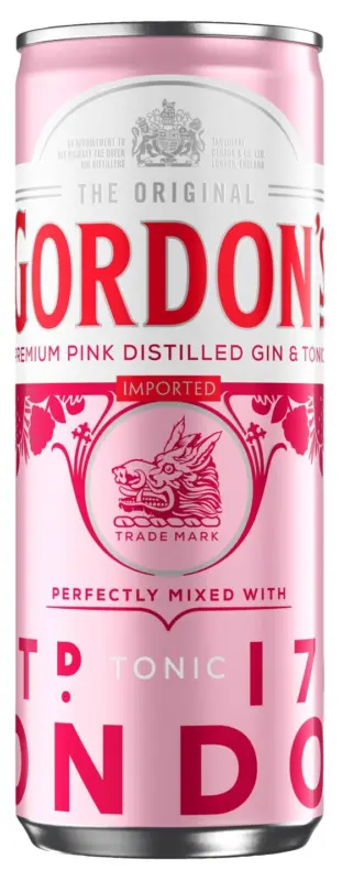 Gordon's Джин с тоник различни видове