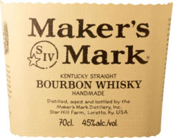 Maker's mark Бърбън уиски
