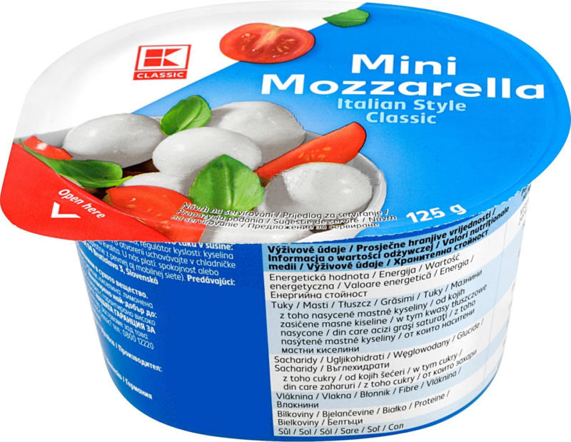 K-Classic Минимоцарела 45% масленост