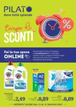 Pilato Tempo di sconti - al 25.05.2025
