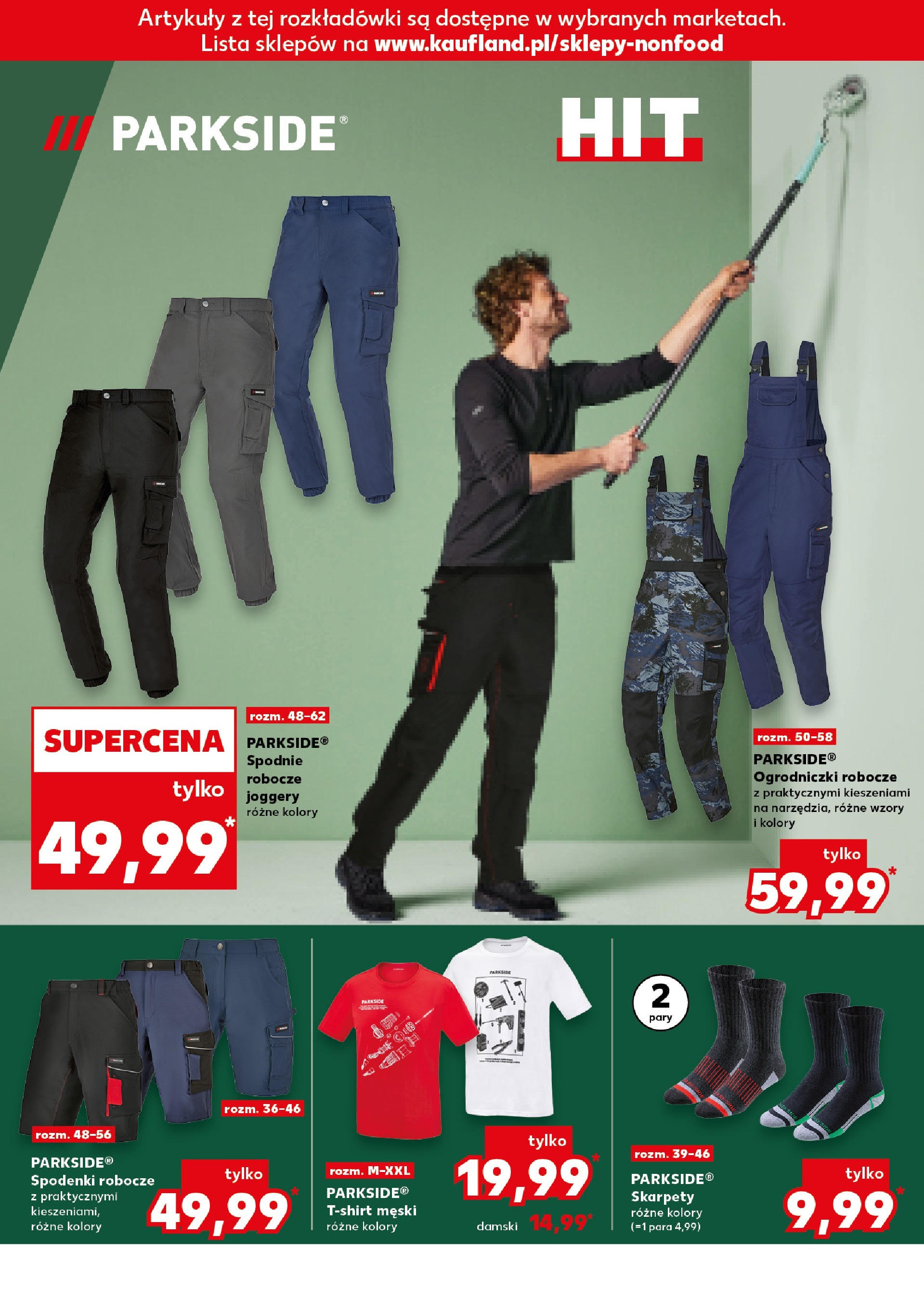 Kaufland gazetka - Mega okazje (15.05.2025) - od jutra | Strona: 10 | Produkty: Spodnie, Ogrodniczki, Spodenki, Skarpety Kaufland gazetka - Mega okazje od 15.05.2025 - od jutra PDF | Strona: 10 | Produkty: Spodnie, Ogrodniczki, Spodenki, Skarpety