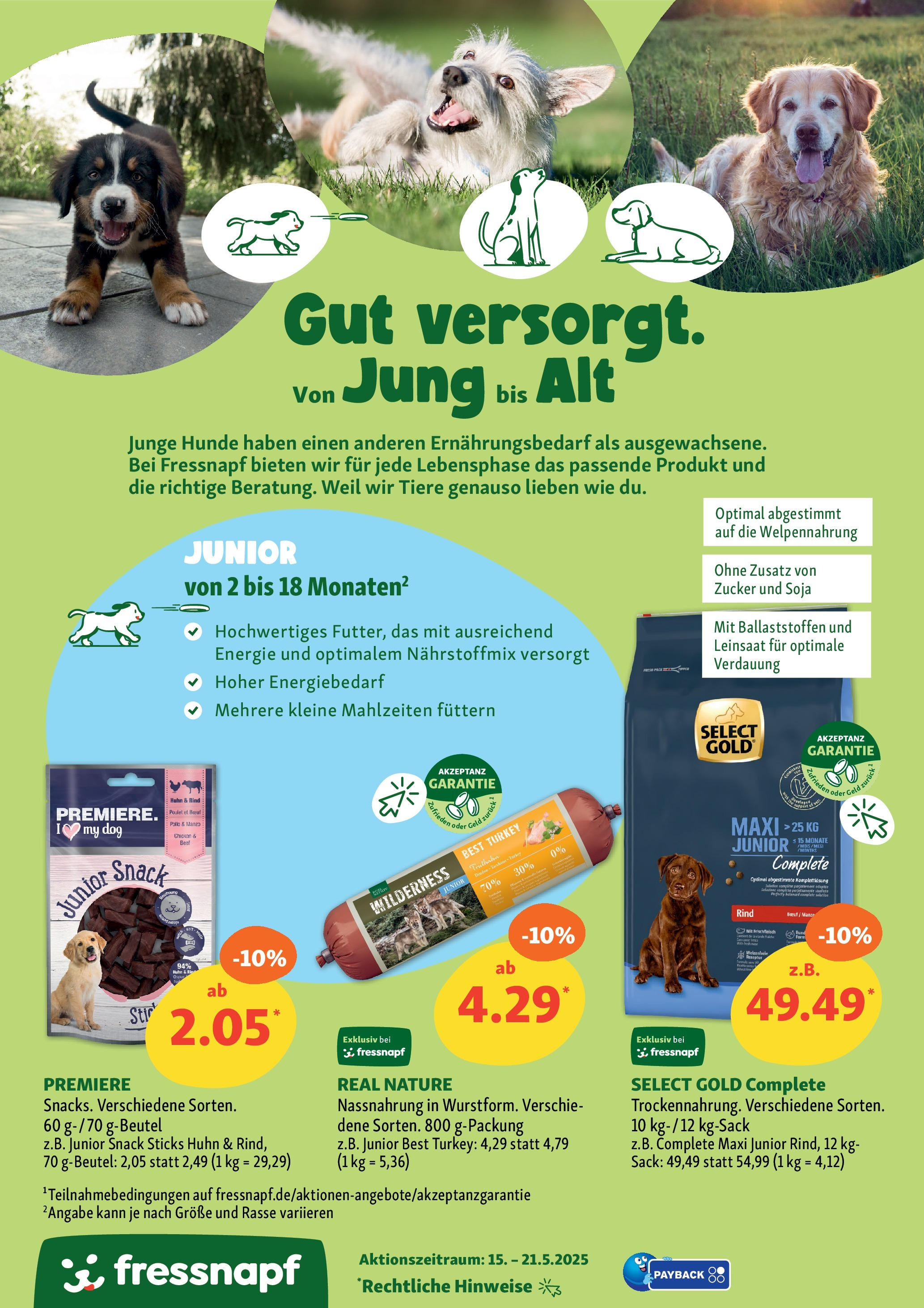Fressnapf Prospekt (ab 15.05.2025) zum Blättern | Seite: 2 | Produkte: Zucker
