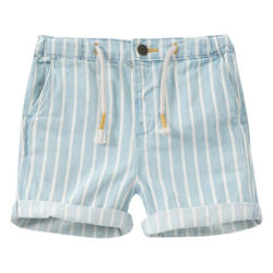 Baby Jeans-Shorts mit Streifen