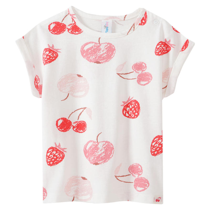 Baby T-Shirt mit Frucht-Prints