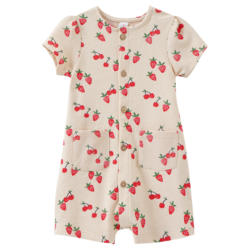 Baby Overall mit Obst-Print allover
