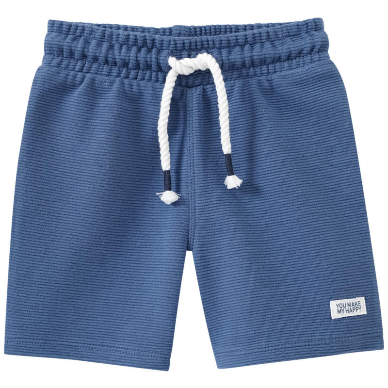 Baby Joggingshorts mit Rippstruktur