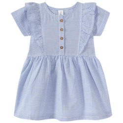 Baby Kleid mit feinen Streifen