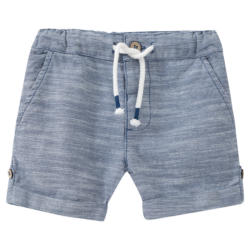 Baby Shorts mit Webstruktur