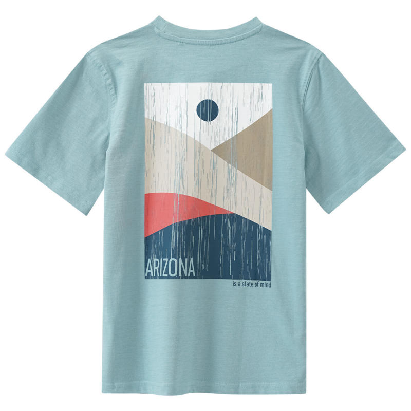 Jungen T-Shirt mit Rücken-Print