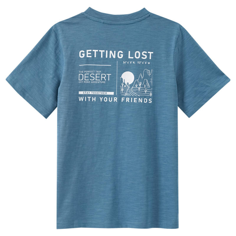 Jungen T-Shirt mit Rücken-Print